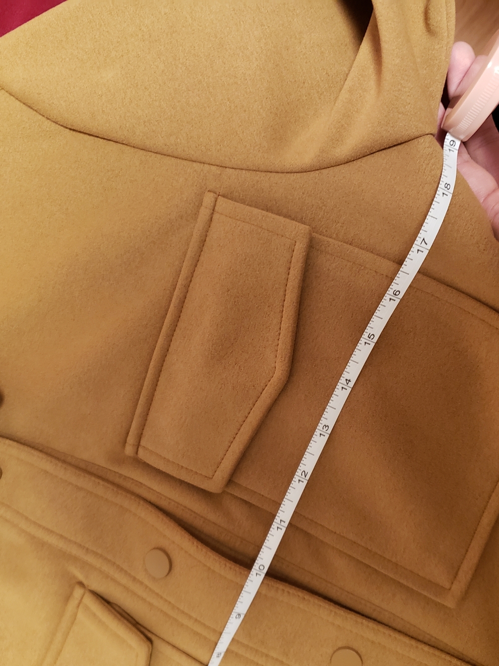 Cropped Utility Jacket - Camel - Picture 2 of 4